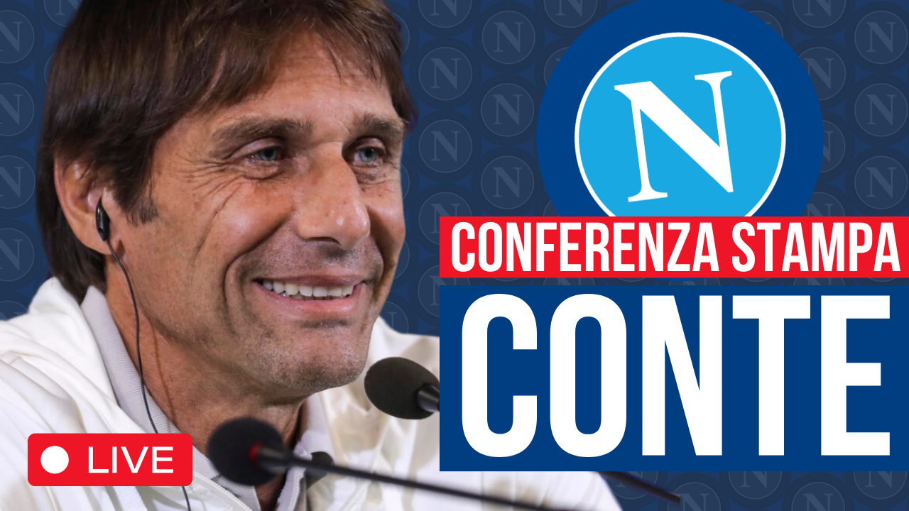 Presentazione Antonio Conte Napoli Conferenza Stampa In Diretta Video