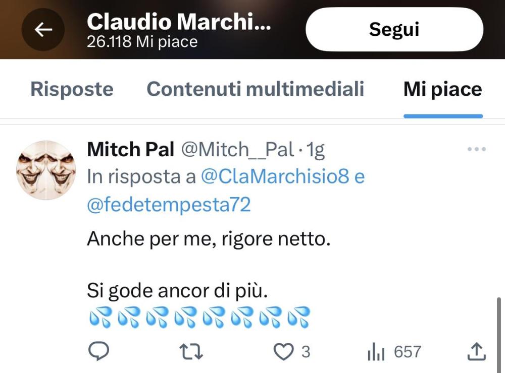 Rigore Lozano netto si gode ancora di più spunta il like dell ex