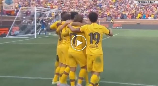 Barcellona - 4-0 Gol, e Sintesi [VIDEO]