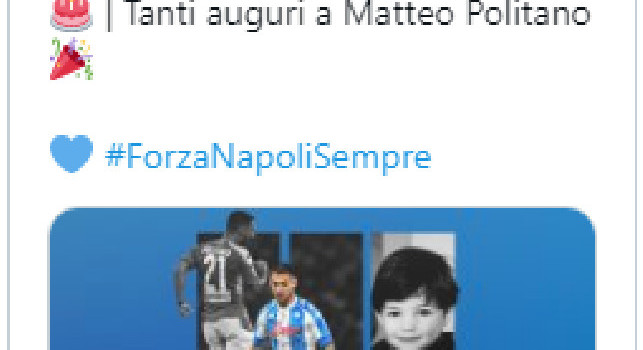 Politano Compie Anni Gli Auguri Della Ssc Napoli Foto