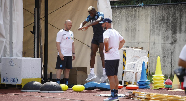 Ritiro Napoli A Dimaro L Allenamento Mattutino In DIRETTA VIDEO