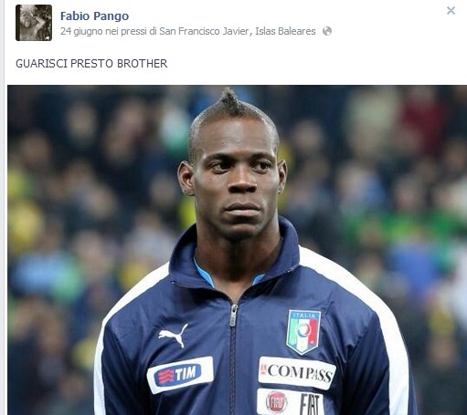 FOTO CHOC Balotelli Quel clown di Benitez si è fatto allargare lo