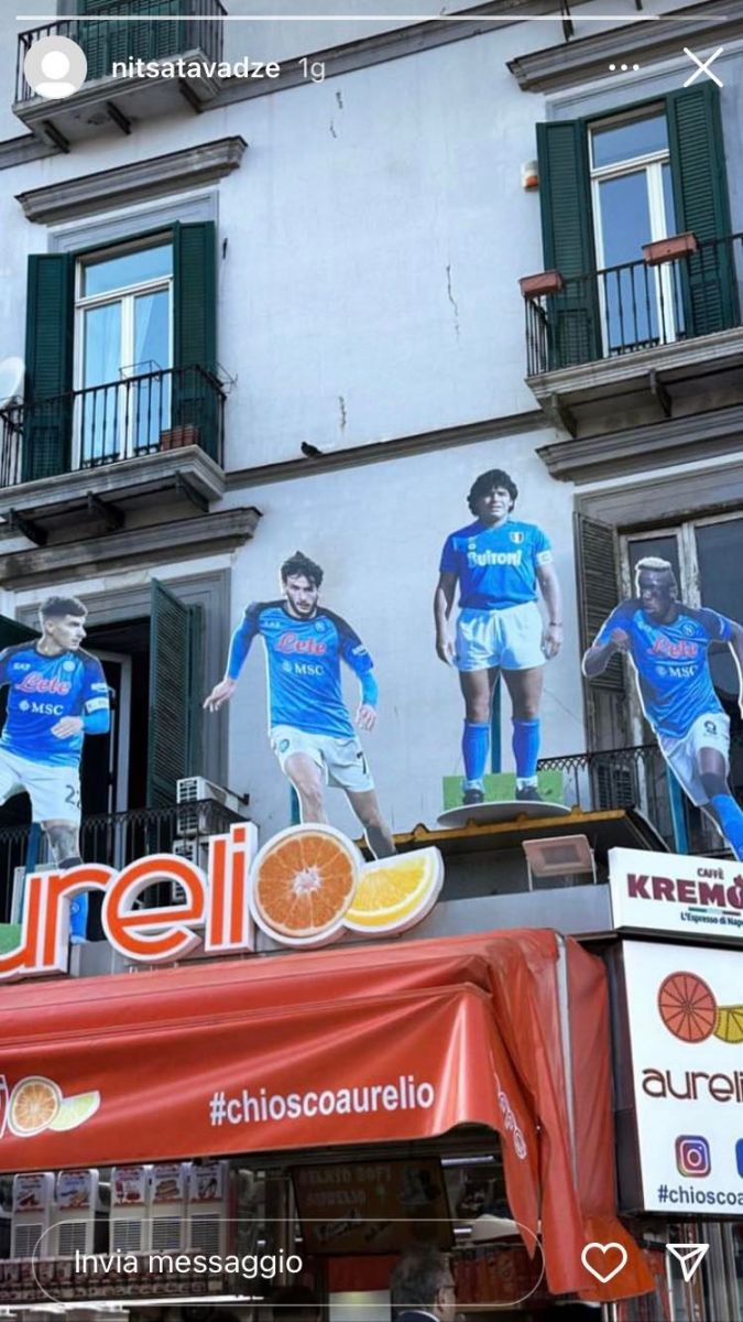 La Fidanzata Di Kvara Stregata Dai Preparativi Per La Festa Scudetto