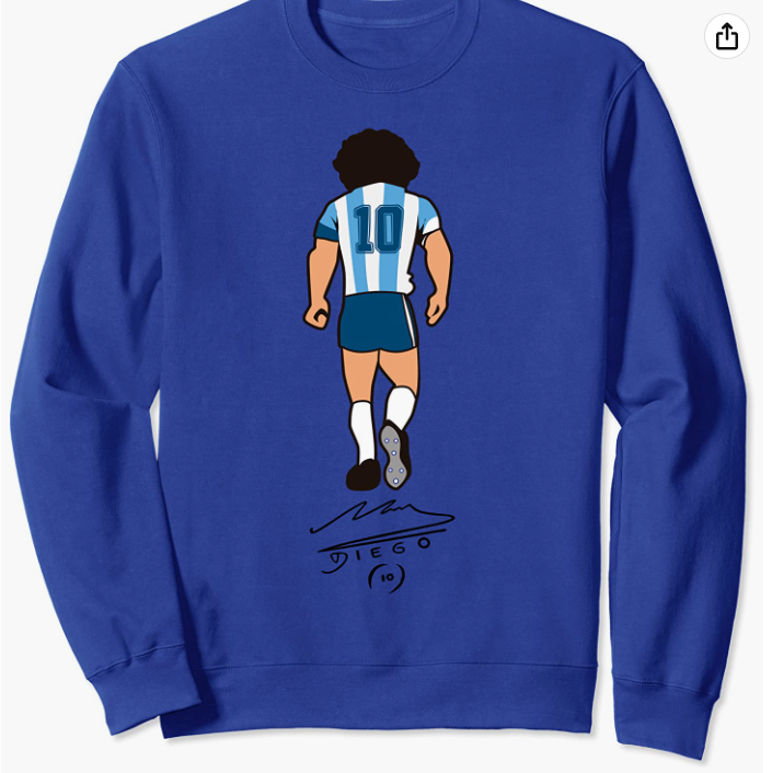 Maradona abbigliamento ufficiale: felpe e maglie originali a prezzi  scontati! -  mobile