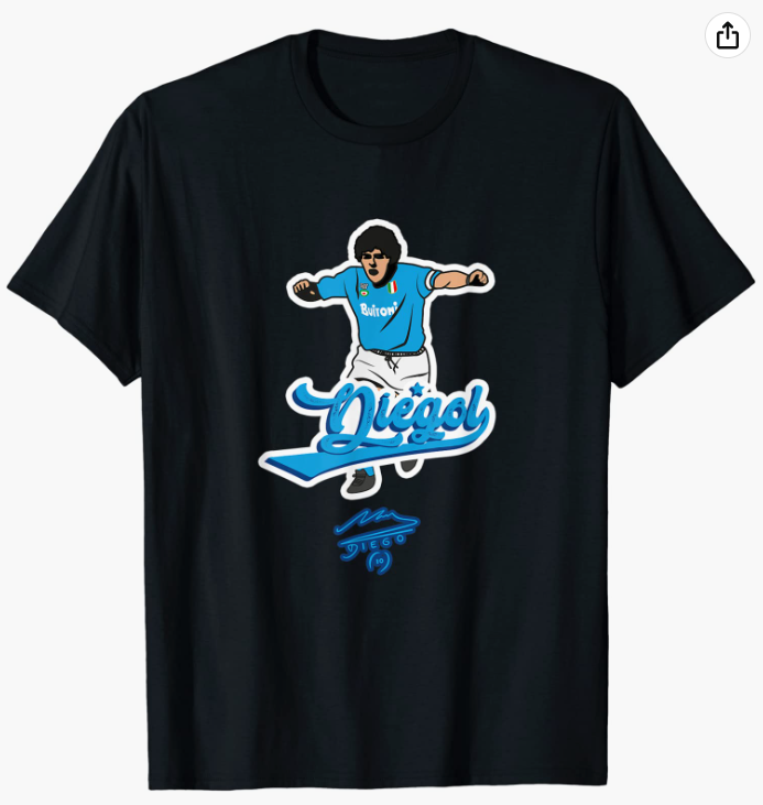 Portachiavi Diego Maradona Napoli - Gommoso 8cm - Idea Regalo Per Tifosi - Morbido E Resistente - Foto 3