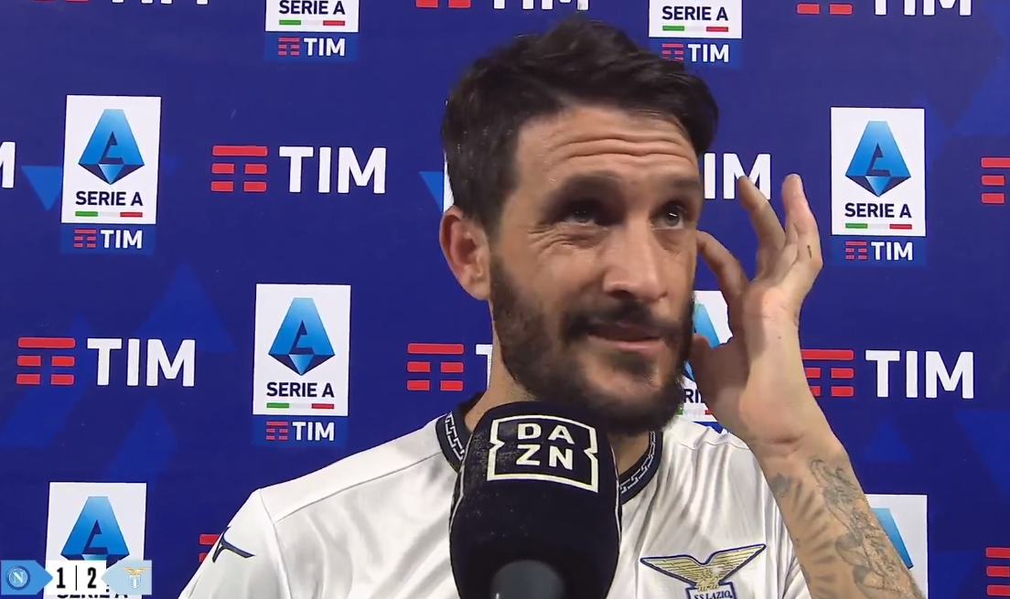 Luis Alberto su Dazn comportamento poco professionale. Al di la di tutto…