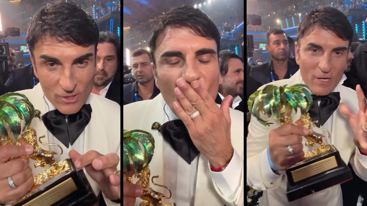 Sal Da Vinci esulta per la vittoria a Sanremo, festeggia così: dedica ...