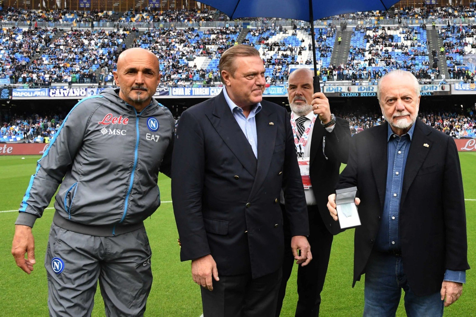 Luciano Spalletti e Aurelio De Laurentiis