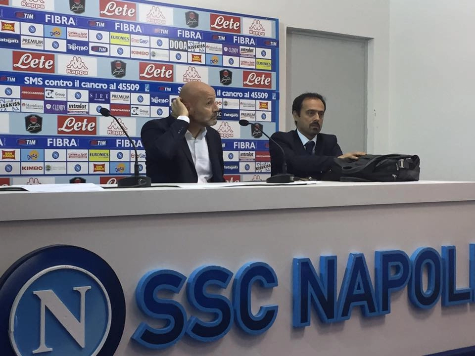 Napoli-Salernitana: Colantuono in diretta in conferenza