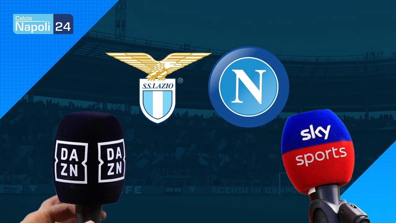 Dove vedere Lazio Napoli in tv streaming