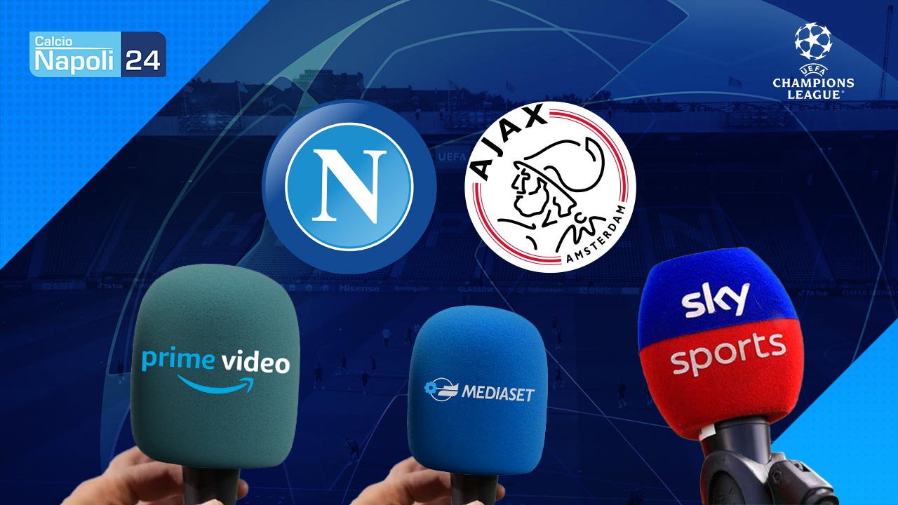 Dove vedere Napoli Ajax Tv
