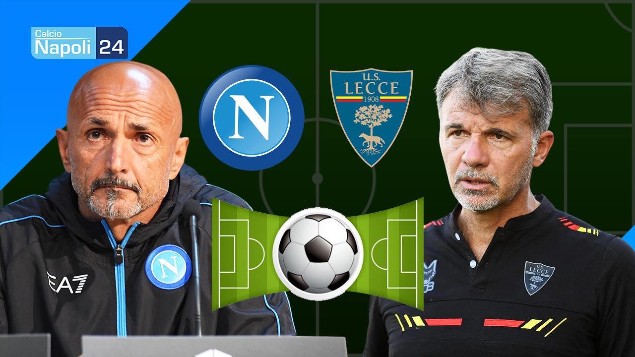 Formazioni Napoli-Lecce