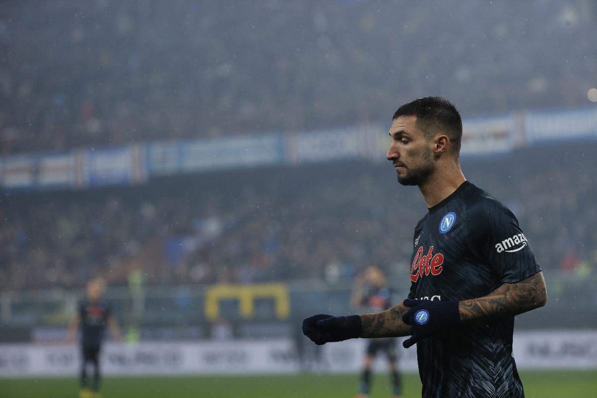 Napoli Infortunio Politano condizioni tempi recupero