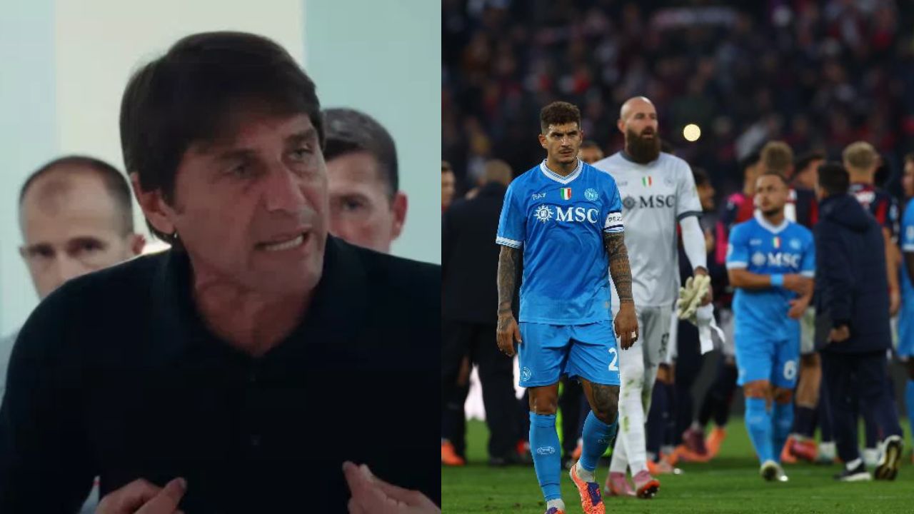 Confronto tra Conte e la squadra