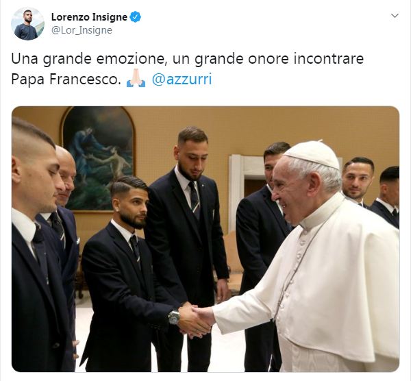 Insigne Papa Francesco