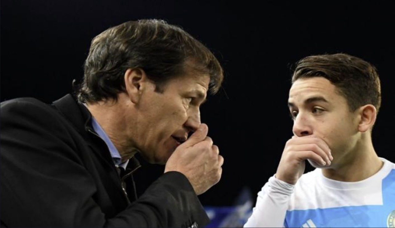 Maxime Lopez e Rudi Garcia