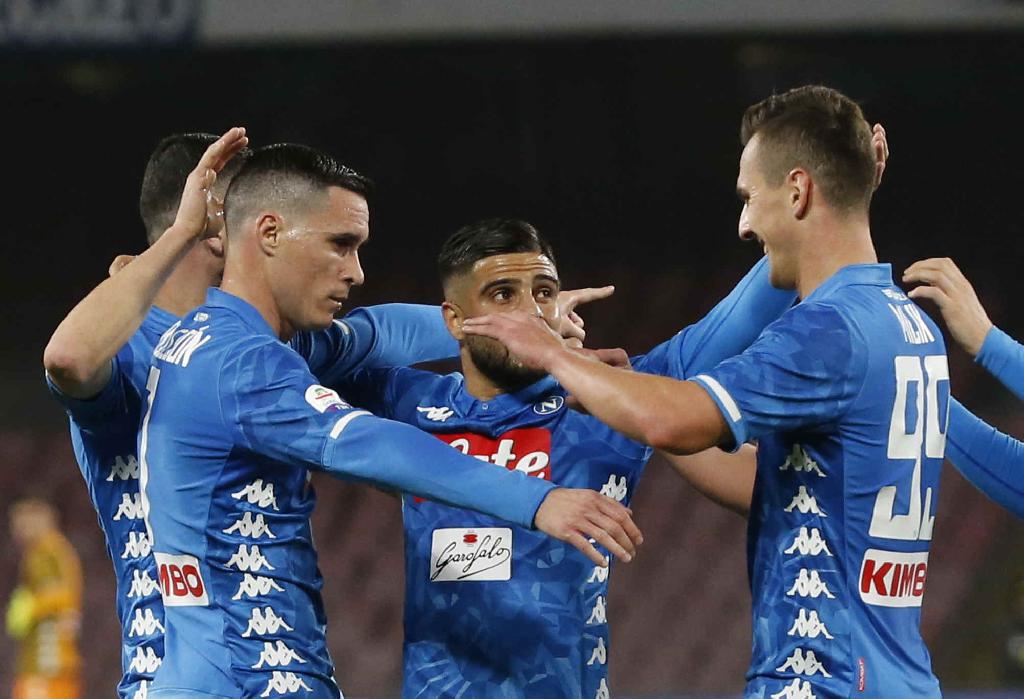 Sintesi Napoli-Sampdoria 3-0, higlights Napoli-Sampdoria