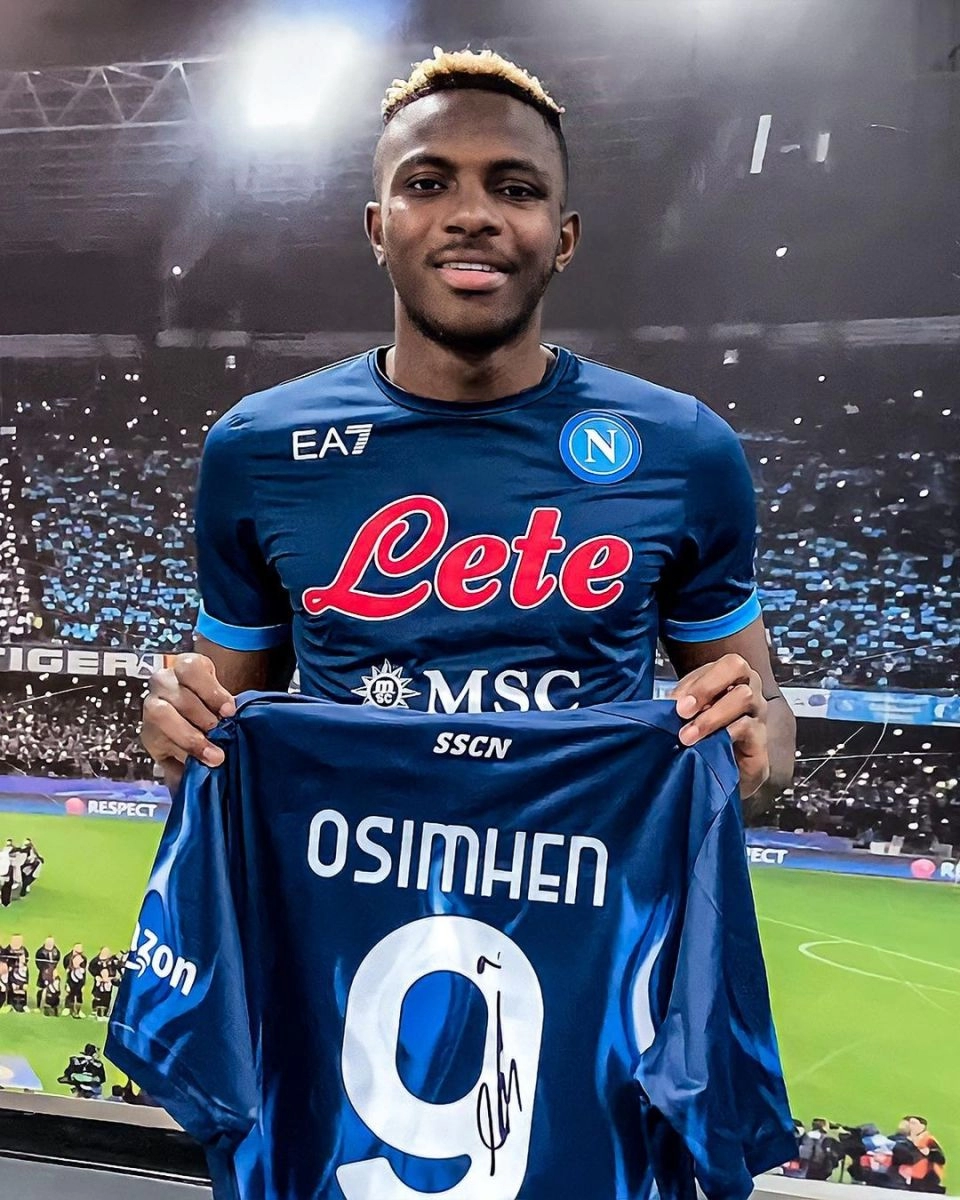 maglia Osimhen Napoli 433
