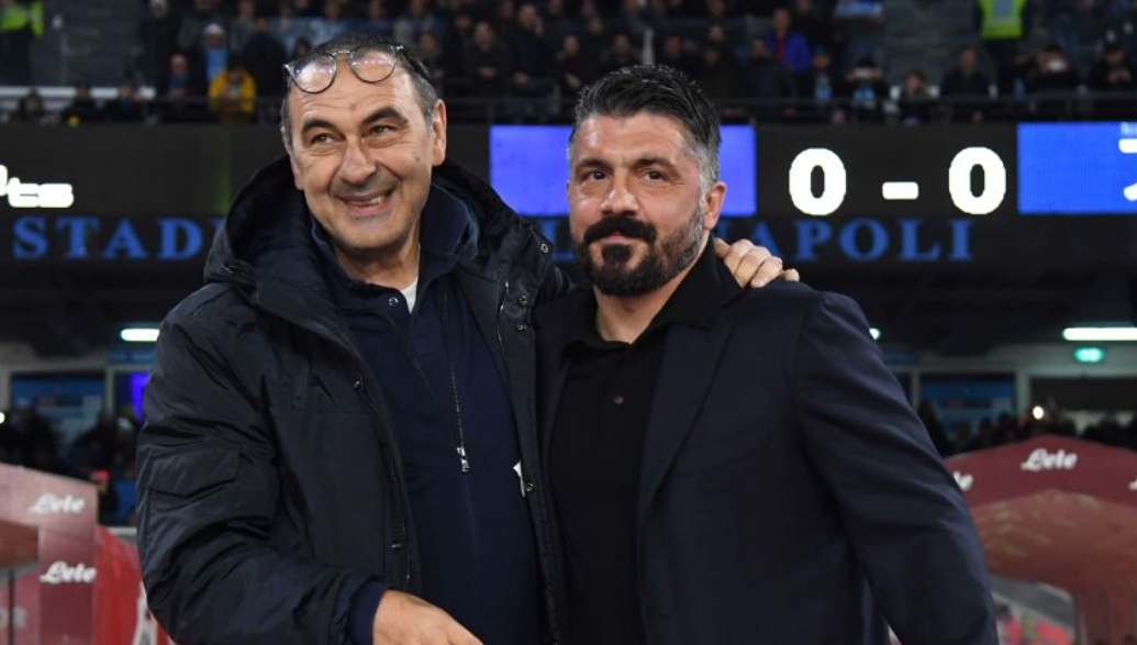 allenaotri napoli Sarri Gattuso