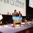 FOTOGALLERY - De Laurentiis, Cannavaro e Hamsik protagonisti al convegno "Napoli, insieme per la salute"