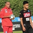 Dimaro, il neoacquisto Ounas lavora solo parzialmente in gruppo: differenziato in palestra