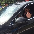 Il Ds Giuntoli arriva al campo sfrecciando con la sua Porsche: ora si attende De Laurentiis [VIDEO]