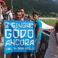 Dimaro, "3 giugno godo ancora!" striscione contro la Juve sugli spalti del Comunale di Carciato [FOTO CN24]