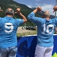 La <i>storia</i> arriva a Dimaro: le magliette indossate da Maradona e Giordano nei due scudetti! [FOTOGALLERY CN24]