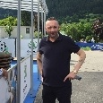 L'agente di Mario Rui all'esterno del campo di Dimaro, si attende l'annuncio con De Laurentiis [FOTO CN24]