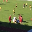 Callejon, piccolo incidente durante la partitella: lo spagnolo cade sulla borsa-frigo [FOTO CN24]