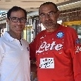 Sarri incontra Cassani, il racconto a CN24: "Vederlo allenare &egrave; come andare all'universit&agrave;! Insigne scalatore, Hamsik sprinter. Ero al San Paolo col Real, sulla griglia scudetto..." [VIDEO]