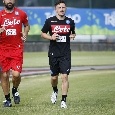 Dimaro, Mario Rui ancora a parte nella seduta mattutina