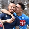 <i>Amore</i> in campo tra Hamsik e Callejon: "Un bacio dal mio amico Josè!" [FOTO]