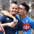 <i>Amore</i> in campo tra Hamsik e Callejon: "Un bacio dal mio amico Jos&egrave;!" [FOTO]