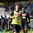 Dimaro, seduta mattutina. Partitella a campo ridotto decisa da Callejon, attimi di paura per Allan. Calcio-Basket per Ghoulam e Diawara