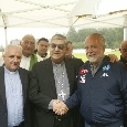 Il cardinale Sepe <i>benedice</i> il Napoli in ritiro. Incontro con De Laurentiis e Sarri [VIDEO]