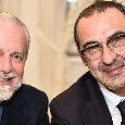 Il Napoli attende una risposta da Sarri: le cifre del triennale, ecco cosa si sono detti nei colloqui