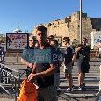 Raduno Napoli, Grassi arriva all'Hotel Vesuvio con un super bolide [VIDEO CN24]