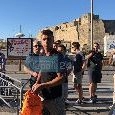 Raduno Napoli, Grassi arriva all'Hotel Vesuvio con un super bolide [VIDEO CN24]
