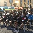 Made in Sud in piazza a Dimaro, i fratelli Insigne ed altri tre azzurri già in posizione per lo show [FOTO CN24]