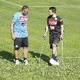 Younes scende in campo per lavorare in palestra, niente pi&ugrave; tutore alla coscia per lui! [FOTO & VIDEO CN24]
