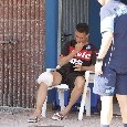 Campanello di allarme per Callejon: lo spagnolo non si allena, ghiaccio sul ginocchio per lui [FOTO CN24]