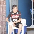 Callejon entra in campo, lavoro differenziato in palestra per lui