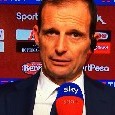 Allegri a Sky: "Abbiamo accontentato chi vuole il bel gioco che alla fine non paga! Il Napoli sta facendo una grande stagione, ma noi meglio finora"