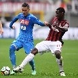 Milan, Zapata salta la doppia sfida col Napoli: lesione muscolare, il comunicato dei rossoneri
