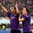 Serie A - Chievo sotto all'intervallo: Fiorentina in vantaggio 1-2 al Bentegodi