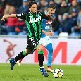 Sassuolo, differenziato per quattro calciatori: domani rifinitura a porte chiuse