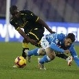 Da Frosinone - Recuperato Cassata per il Napoli: due calciatori ai box