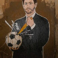 Murale contro Agnelli alla FIGC: "SuperLega è la morte del calcio e dei sogni dei tifosi" [FOTO]
