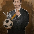 Murale contro Agnelli alla FIGC: "SuperLega &egrave; la morte del calcio e dei sogni dei tifosi" [FOTO]